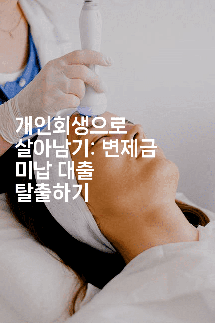 개인회생으로 살아남기: 변제금 미납 대출 탈출하기-지니지니