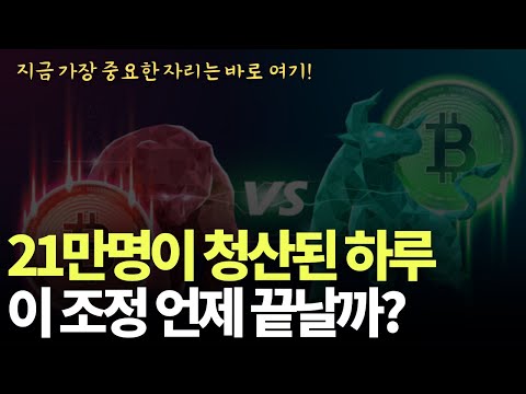 비트코인 조정이 끝나는 시기는?